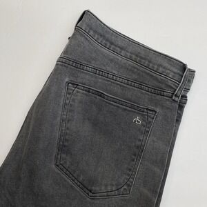 Rag & Bone Fit 2 Slim Jeans Men 33x32 Gray Wash Denim Stretch Preppy Casual